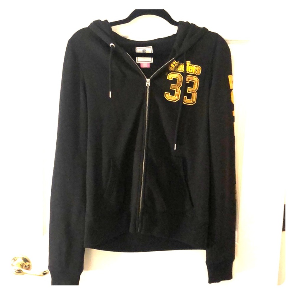 PINK Sequin Steelers Zip-Up